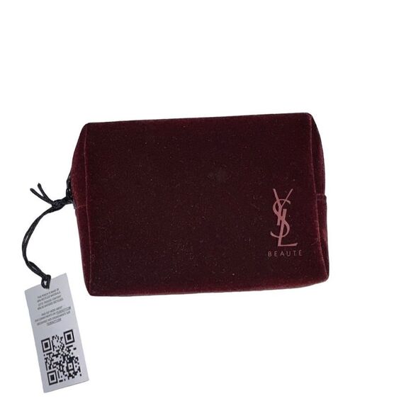 Ysl velvet makeup travel evening bag - Picture 6 of 8